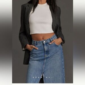 Anthropologie - Pilcro Denim Maxi Skirt - Endless Summer (Size 8US)